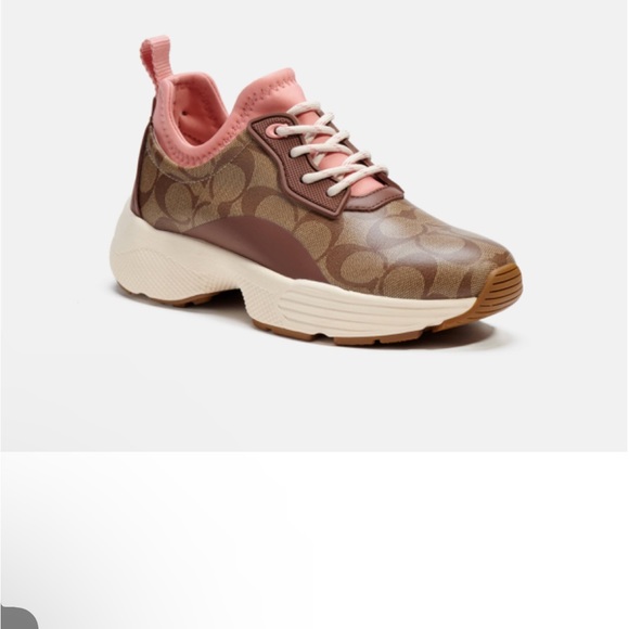 COACH C5774 C270 Tech Runners - Khaki/Saddle SIZE : 8.5 - Picture 5 of 10